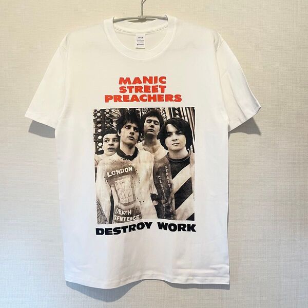 MANIC STREET PREACHERS Tシャツ Mサイズ マニックストリートプリーチャーズ Tee