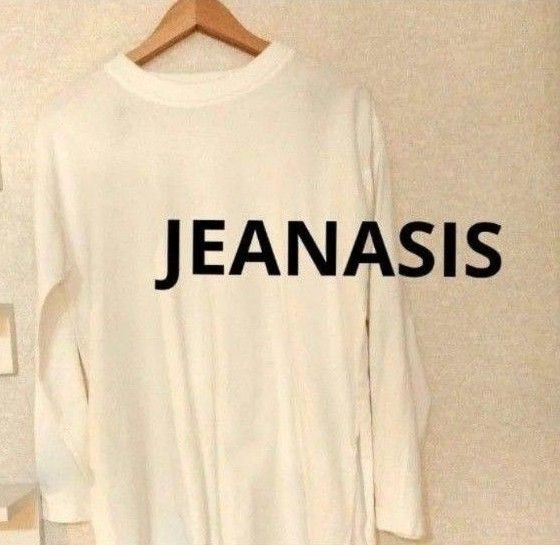 JEANASIS ジーナシス ロンT ホワイト