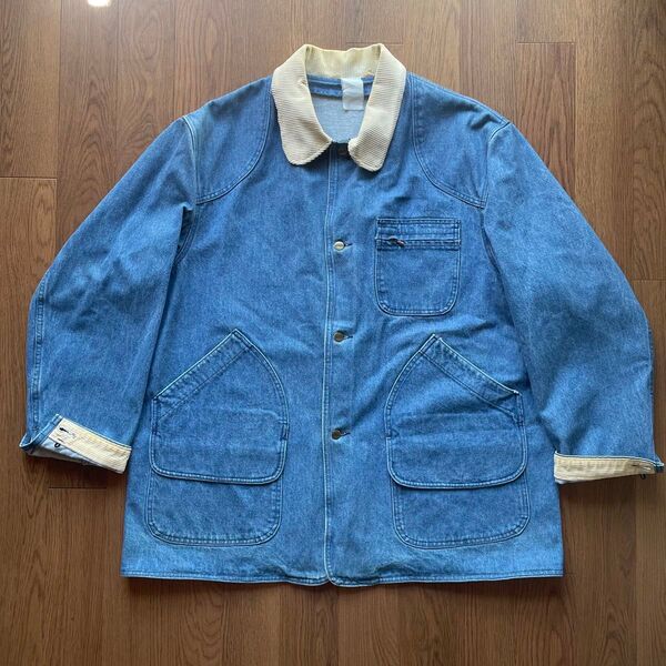 【vintage】80s L.L.Bean デニム ハンティングジャケット