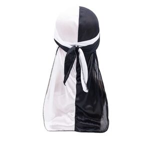 DURAG ドゥーラグ バイカラー ブラック ホワイト