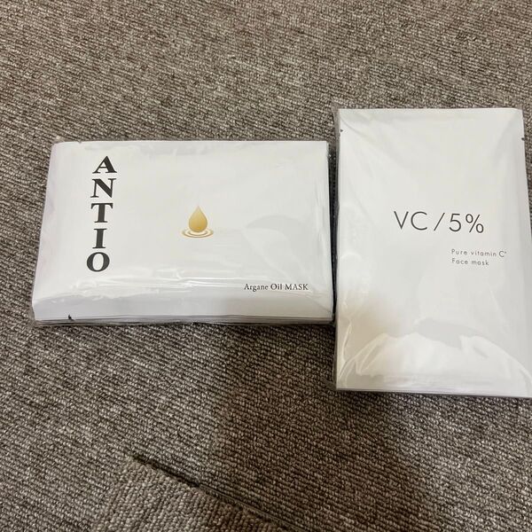 ANTIO アルガンオイルマスク VC5%フェイスマスク 20枚セット