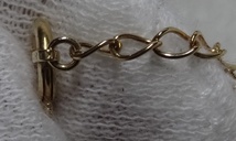 ネックレス K18 真珠 総重量約7.4g チェーン46cm 18金 750 パール_画像7