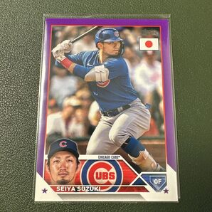 2023 Topps Series 1 #205 Seiya Suzuki Chicago Cubs RC 50シリ