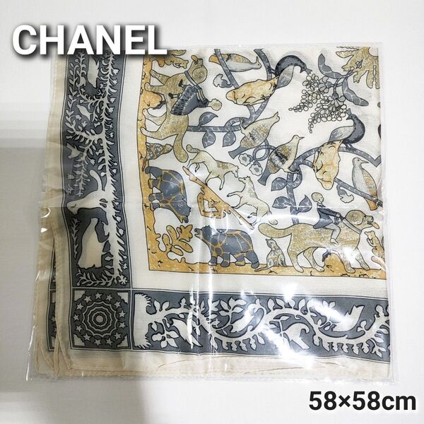 CHANEL/シャネル/ノベルティスカーフ/未開封品/匿名配送