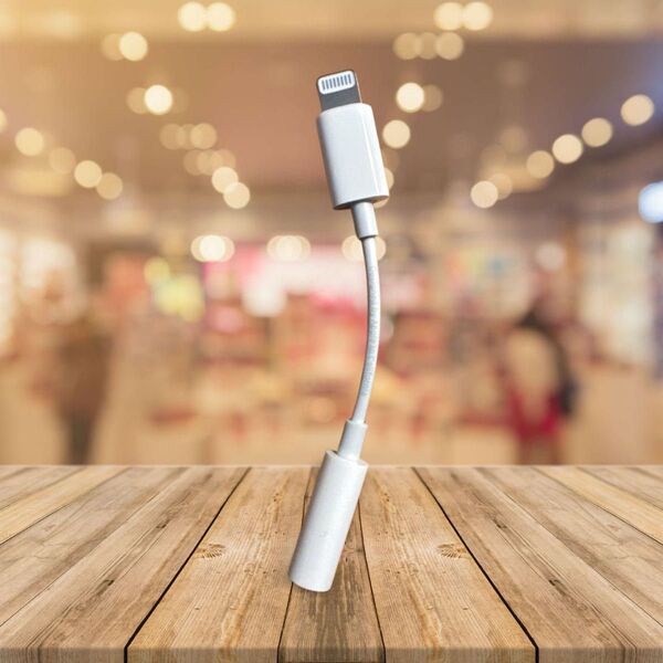【未使用品】 純正 アップル Apple 変換アダプタ ライトニング アダプタ ジャック コネクタ