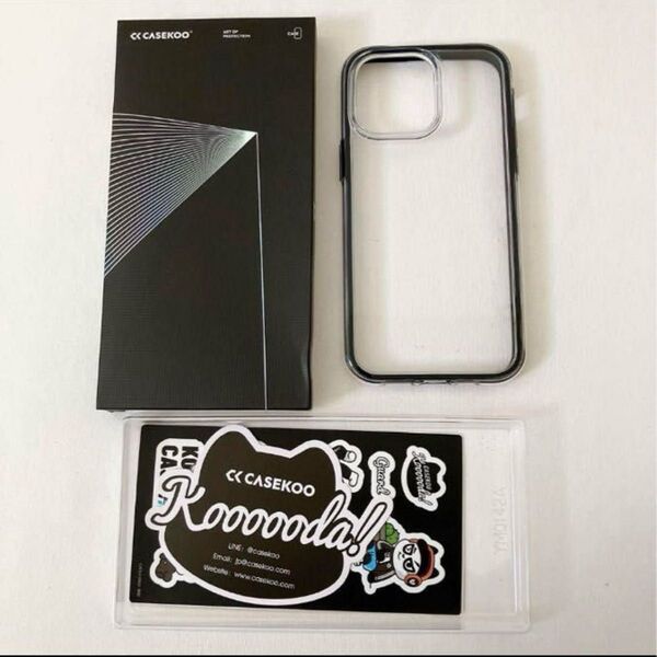CASEKOO iPhone 14 Pro Max ケース 耐衝撃 クリア 黄変防止 米軍MIL規格 透明 耐久性 耐衝撃