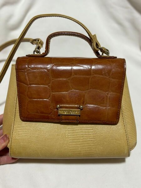 1MAARI ASKEW NEW YORK バッグ カバン ハンド ショルダー 2way カジュアル ブラウン レディース