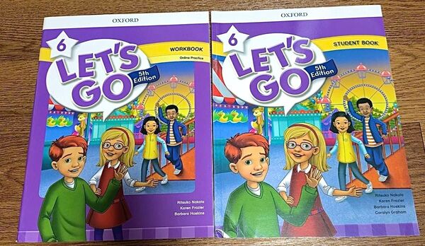 【新品】Let'sGo5th Level⑥ 英語教材 2冊セット
