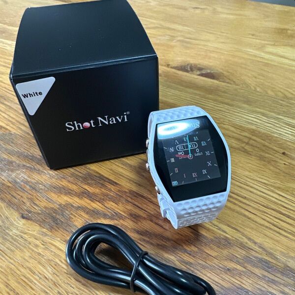 Shot Navi GPSナビ 本体とUSBケーブル