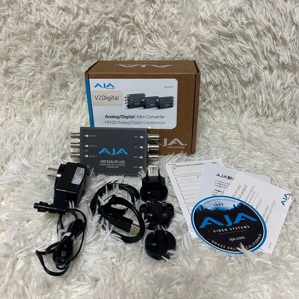 ほぼ新品!AJA HD10A-PLUS ミニコンバーター(生産終了品)