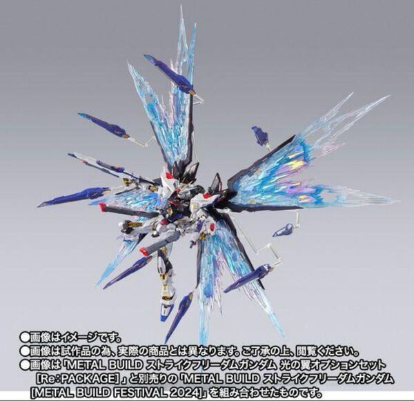 METAL BUILD ストライクフリーダムガンダム 光の翼オプションセット