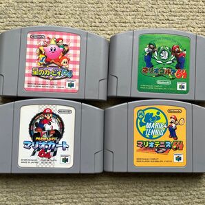 ニンテンドー64 ソフト4本セット マリオ・カービィ