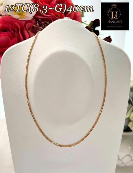 18金 12Triplecut 喜平ネックレス 40 cm