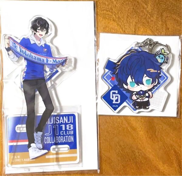 にじさんじ J1 コラボ 楽天 アクシア アクリルスタンド レオス
