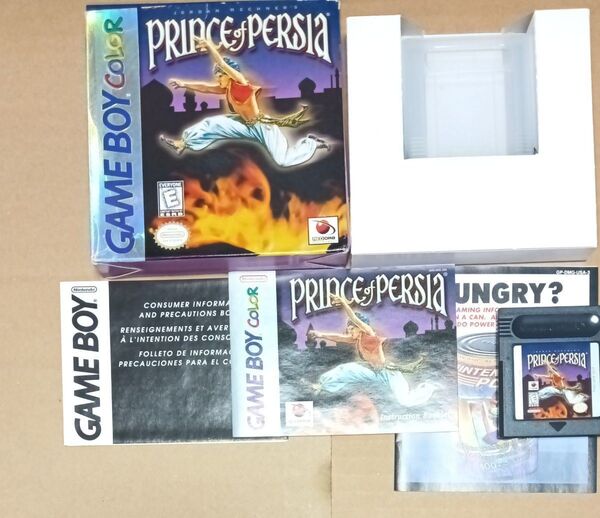 箱説あり 北米版 プリンスオブペルシャ PRINCE of PERSIA ゲームボーイ