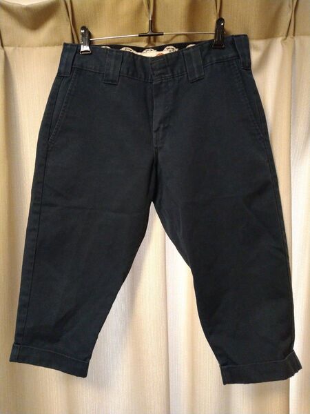 ディッキーズ Dickies ネイビー 紺色 ハーフ ショートパンツ スケーター チノパン 古着 ワークパンツ