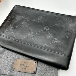 □ベルルッティ□クラッチバッグブラックBerltuti【美品】