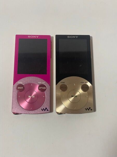 ジャンクSONYウォークマン ピンク ゴールド NW-S644 NW-S744 SONY ソニー ウォークマン