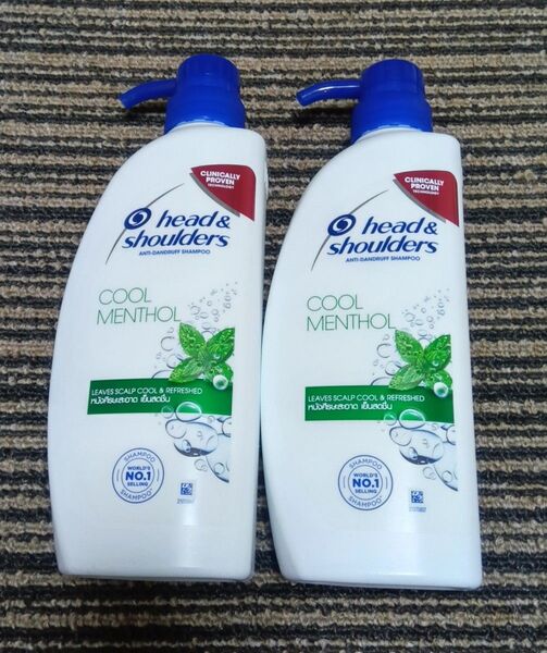 ヘッド&ショルダーシャンプー タイ製 370ml×2本 フケ・かゆみ