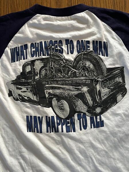 BLUE GROOVE ラグランTシャツ バイク 車 プリント