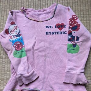 HYSTERIC MINI 長袖スウェット トレーナー 95