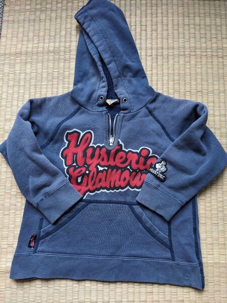 HYSTERIC GLAMOUR キッズ パーカー ネイビー90