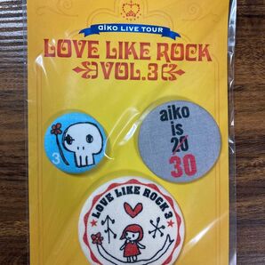 aiko / LOVE LIKE ROCK VOL.3 グッズ ピンバッジ