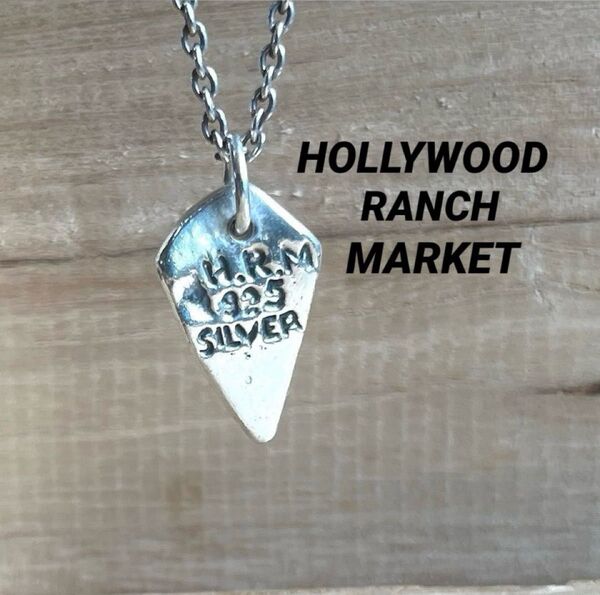 ハリウッドランチマーケット Arrow Head 矢じり SILVERネックレス