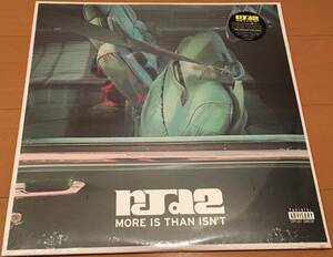 新品○RJD2 / More Is Than Isn't　RJ's Electrical Connections Phonte Coleman Icebird Aaron Livingston Blueprint Def Jux