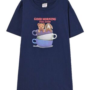 Candy Stripper CUP IN PUPPY TEE