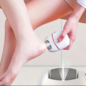 電動角質リムーバー かかとケア フットケア USB充電式 角質除去