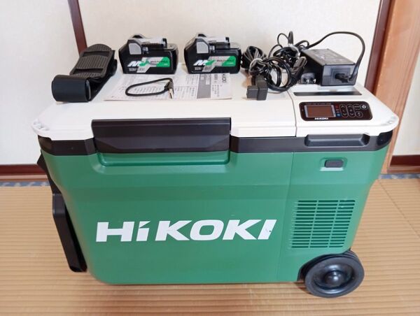 バッテリー2個 ハイコーキ 冷温庫 UL18DB