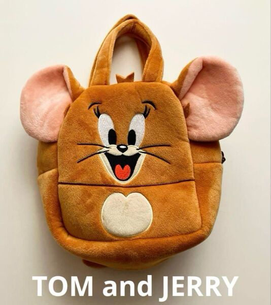 トムとジェリー バック アップリケバッグ ハンドバッグ