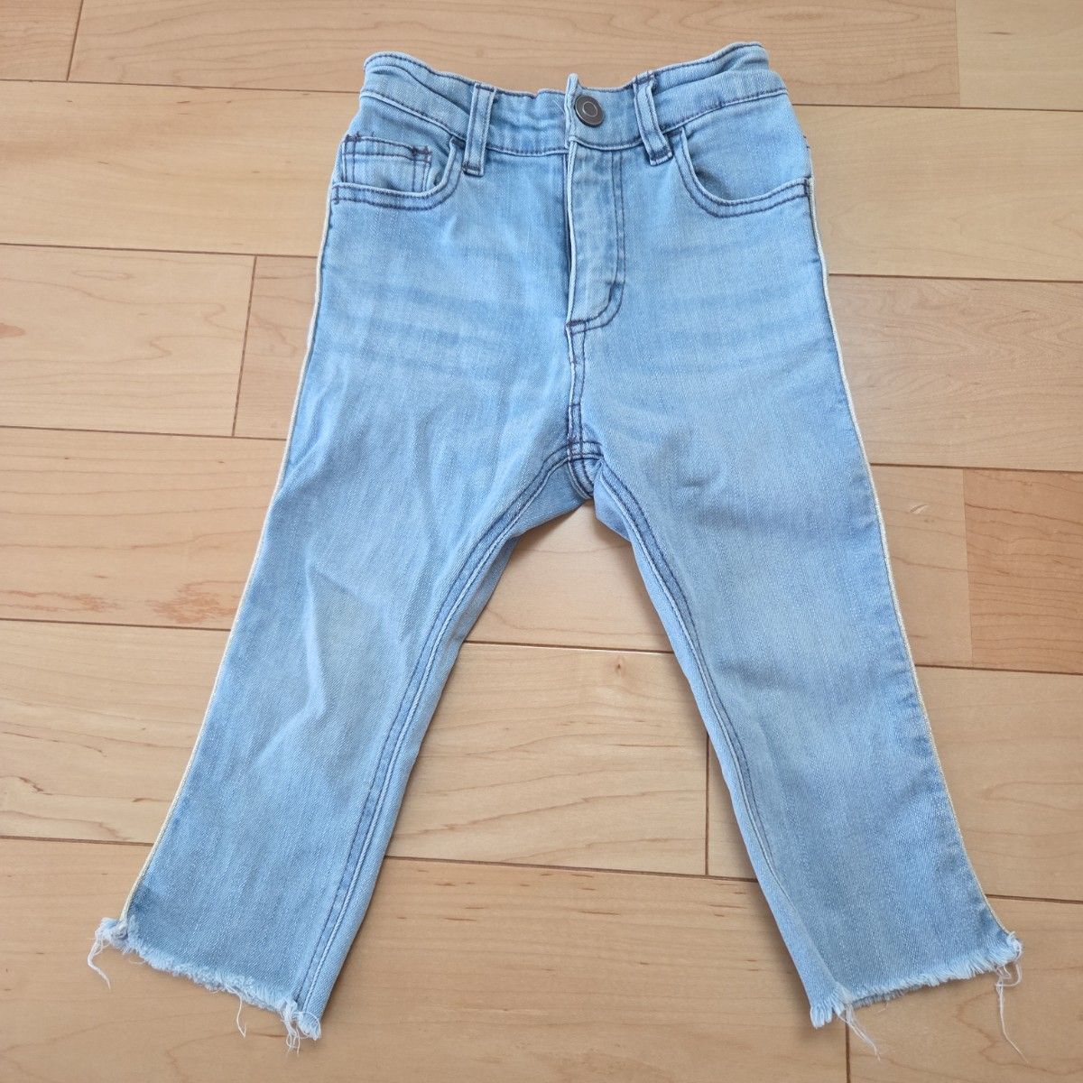 Petit main ライトブルー ボトムス 90