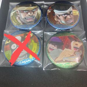 ジョジョの奇妙な冒険 アニメ10周年記念展 缶バッジ 3個セット