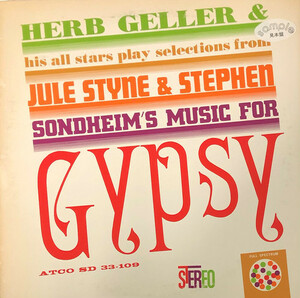 ♪試聴 LP♪Herb Geller & His All Stars / Gypsy