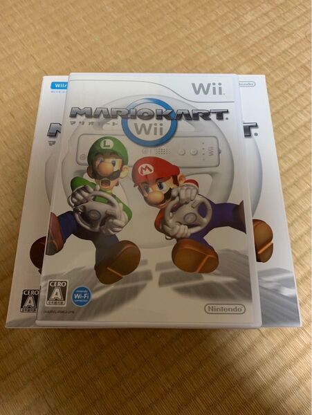 マリオカートWii ソフト箱付き マリオカートWii
