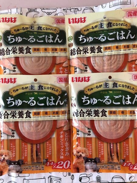 いなばちゅーるごはん チキンミックス味 80本