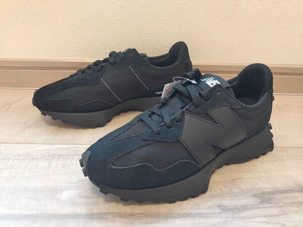 25cm 新品 NEW BALANCE ニューバランス MS327CTB 黒 ブラック BLACK トリプルブラック