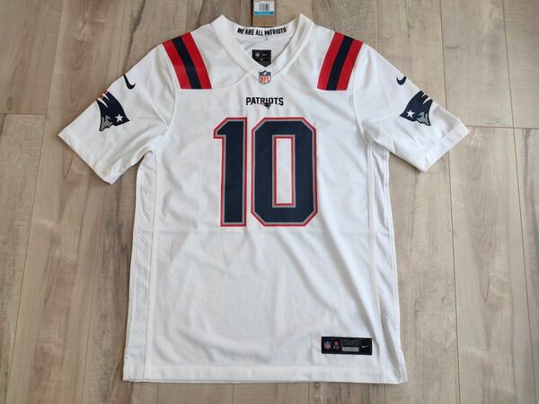 M 新品 NIKE×NFL New England Patriots ナイキ ニューイングランド ペイトリオッツ ジャージ 白
