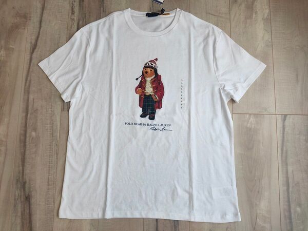 XXL 新品 ラルフローレン ポロベアー ポロベア Tシャツ 白 ホワイト WHITE POLO BEAR