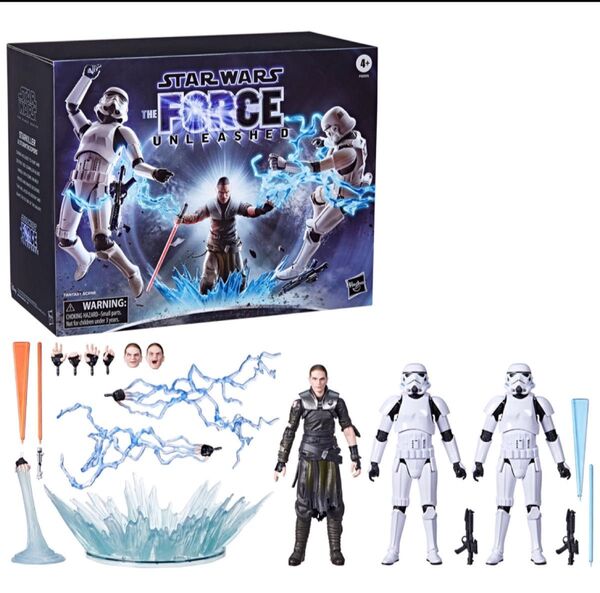 新品未開封 スター・ウォーズ ブラックシリーズ スターキラー&ストームトルーパー 6インチ