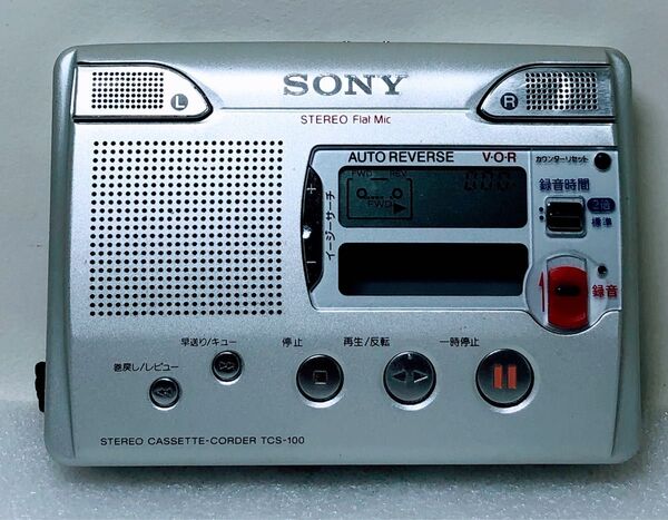 【ジャンク品】SONY☆カセット WALKMAN TCS-100