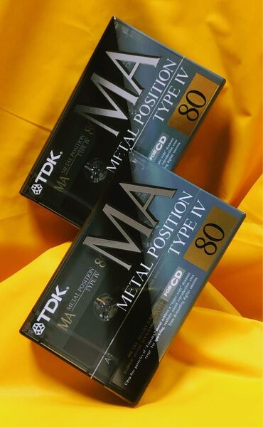 【希少品】TDK☆メタルポジションTYPE Ⅳ MA-80R 80分 2本組