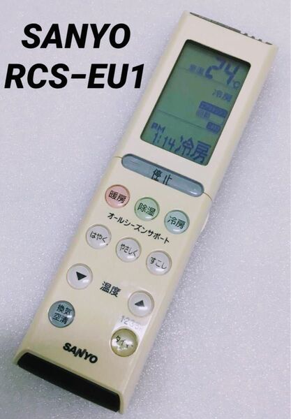 SANYO サンヨー☆エアコン リモコン RCS−EU1