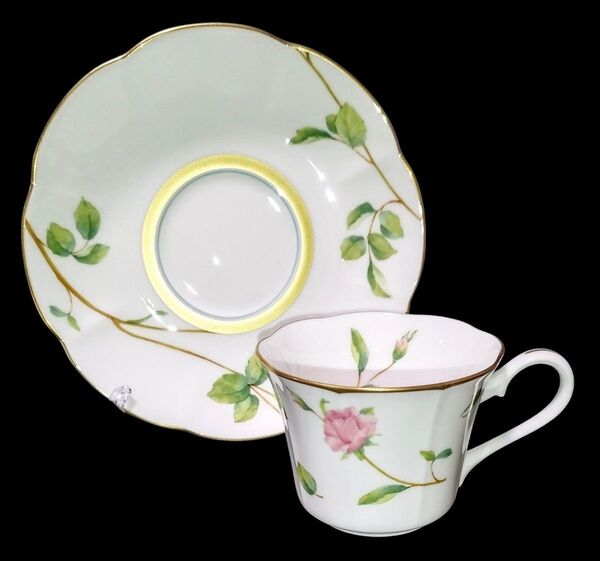 B83 ナルミ ロージーレーン 未使用品 カップ&ソーサー コーヒーカップ ティーカップ 薔薇