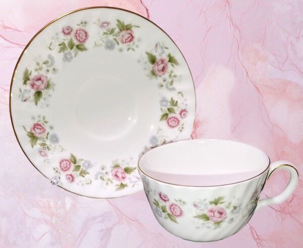 C37 MINTON SpringBouquet スプリングブーケ 未使用ワケ有り品 ビンテージ カップ&ソーサー