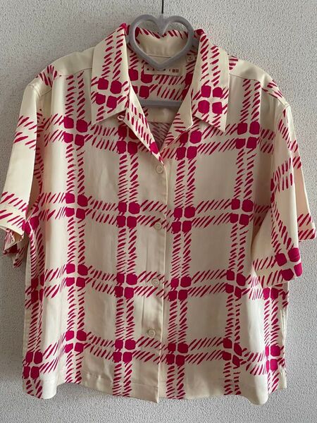 UNIQLO MARNI チェック柄 半袖シャツ M