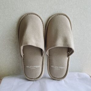 【GELATOPIQUEHOME】リネンミックス ルームシューズ 新品未使用