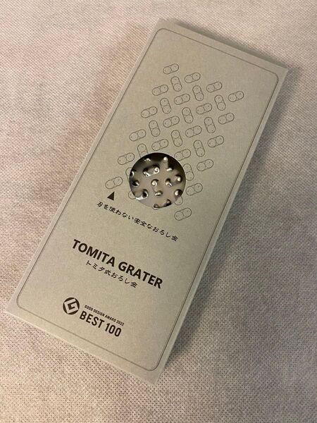 《未使用》トミタ式 おろし金 tmo-001 シルバー送料無料